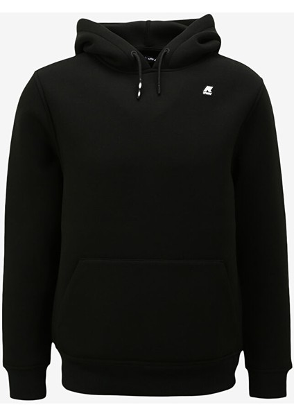 Kapüşon Yaka Siyah Erkek Sweatshırt K8125JW_BERNIE Spacer