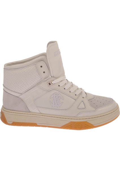 Beyaz Erkek Deri Sneaker 25736