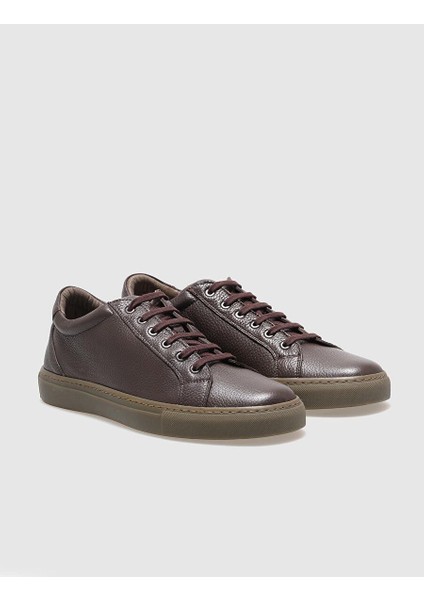 Siyah Erkek Deri Sneaker 121208