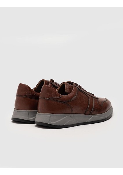 Taba Erkek Deri Sneaker 25632