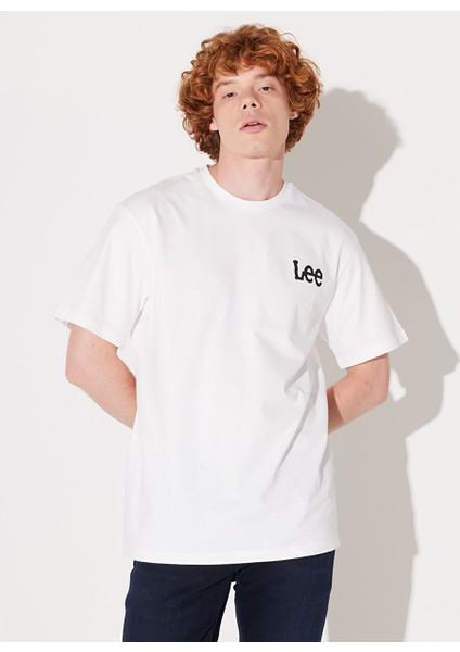 Bisiklet Yaka Kırık Beyaz Erkek T-Shirt L231735102_T-SHIRT fiyatları