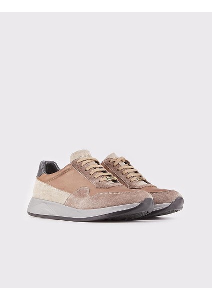 Taba Erkek Deri Sneaker 25578