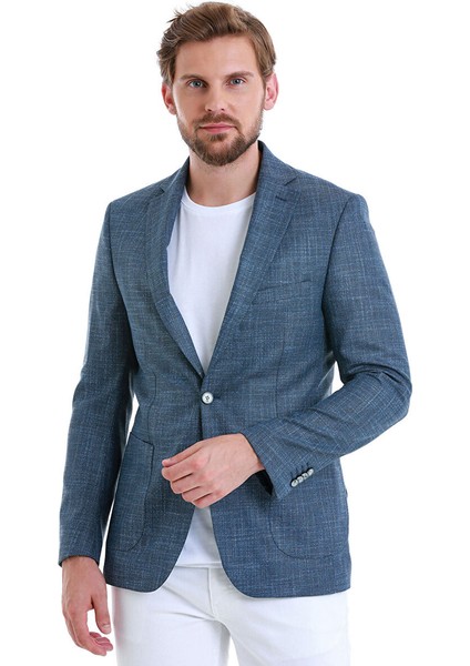Mavi Comfort Fit Mono Yaka Klasik Ceket