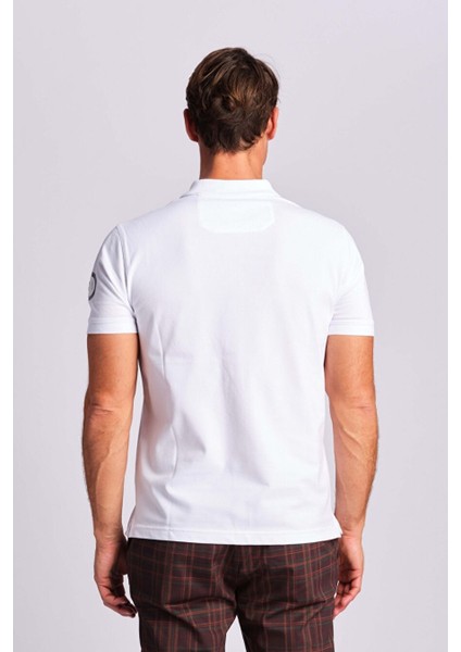 Beyaz Erkek Polo Tişört modelleri