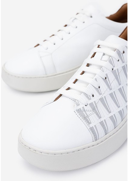 Siyah Erkek Deri Sneaker 1093 2570 Erk Ayk SK24-25