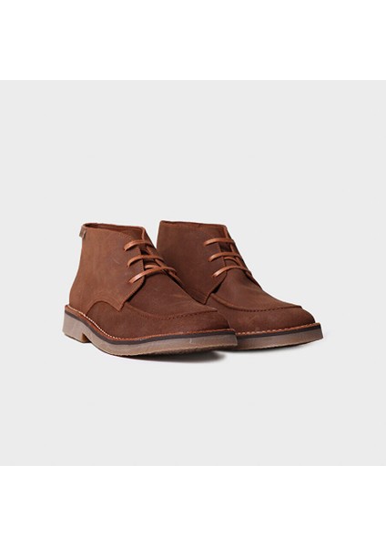 Erkek Bot James-Sw Toni Pons Ankle Boot In Suede In Brown (Marron)