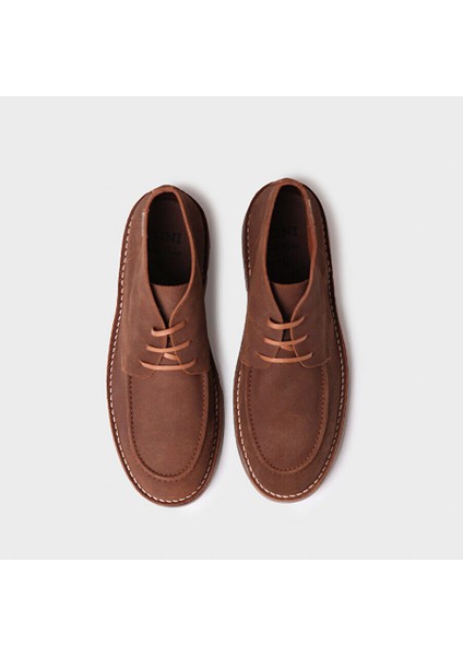 Erkek Bot James-Sw Toni Pons Ankle Boot In Suede In Brown (Marron)