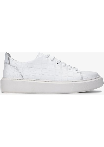 Siyah Erkek Deri Sneaker 537 3467 Erk Ayk SK24-25