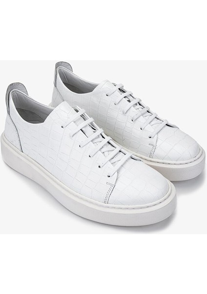 Siyah Erkek Deri Sneaker 537 3467 Erk Ayk SK24-25