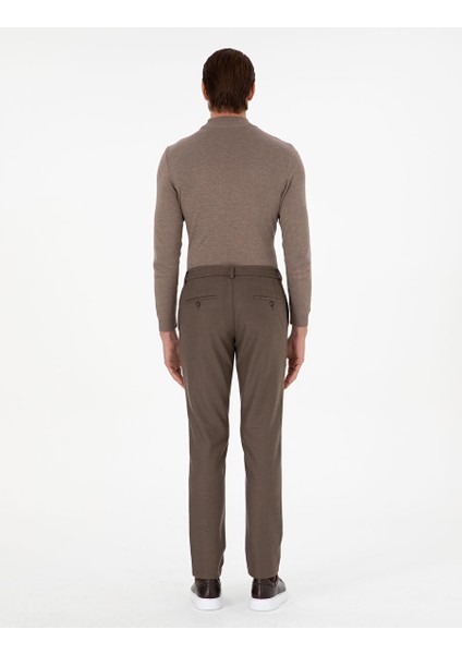 Kahverengi Ex. Slim Fit Kumaş Pantolon fırsatları
