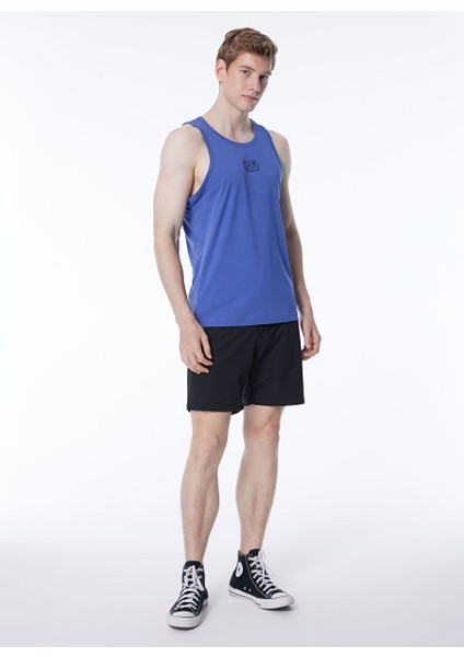 Gmg Fırenze Siyah Erkek Lastikli Regular Fit Şort GU24MSS09011