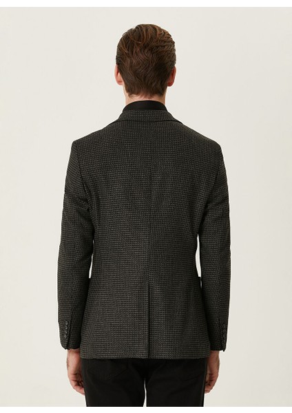 Slim Fit Siyah Erkek Ceket 1089655