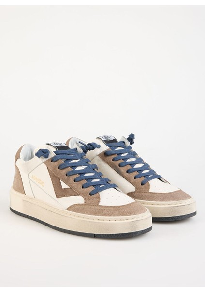 Beyaz-Bej Erkek Deri Sneaker Kyle fiyatları