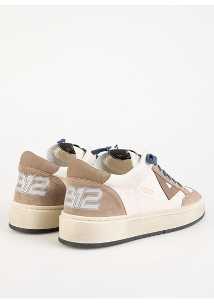 Beyaz-Bej Erkek Deri Sneaker Kyle fırsatları