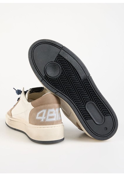 Beyaz-Bej Erkek Deri Sneaker Kyle indirimleri