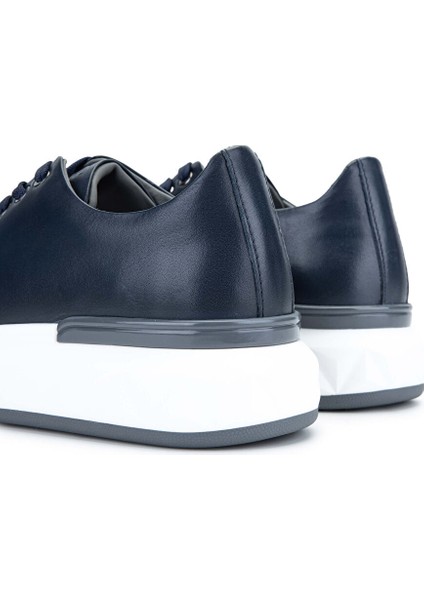 Erkek Hakiki Deri Lacivert Sneakers & Spor Ayakkabı fırsatları