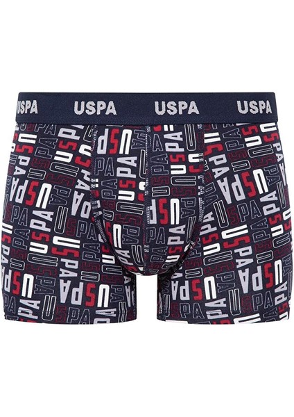 Erkek Gri Melanj-Bordo-Baskılı 3 Lü Boxer fırsatları