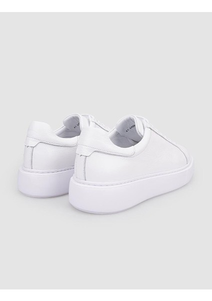 Kahverengi Erkek Deri Sneaker 125417