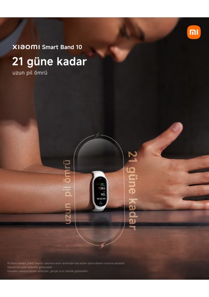 Smart Band 10 Ceramic Edition Pearl White Akıllı Bileklik