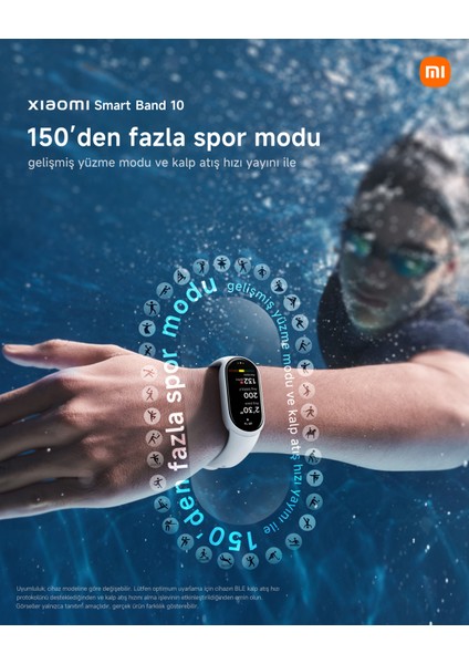 Smart Band 10 Ceramic Edition Pearl White Akıllı Bileklik