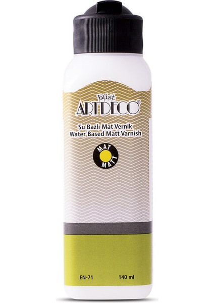 Su Bazlı Mat Vernik 140Ml