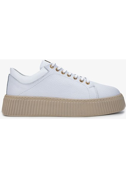 Siyah Erkek Deri Sneaker 352 21169 Erk Ayk SK24-25