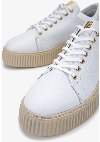 Siyah Erkek Deri Sneaker 352 21169 Erk Ayk SK24-25