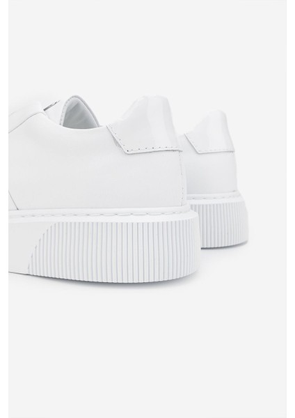 Emma Erkek Beyaz Rugan Hakiki Deri Sneakers & Spor Ayakkabı indirimleri