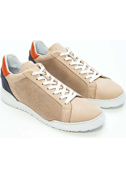 Beyaz Erkek Deri Sneaker 698 1052-1 Erk Ayk Y23 fiyatları