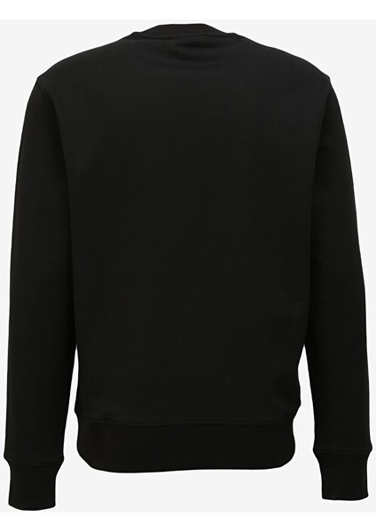 Bisiklet Yaka Siyah Erkek Sweatshırt 75GAIT01CF06TG89 fiyatları