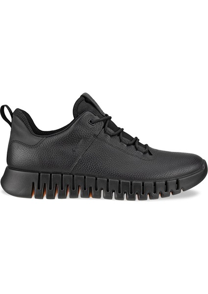Siyah Erkek Deri Sneaker Gruuv M