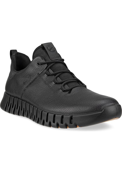 Siyah Erkek Deri Sneaker Gruuv M modelleri