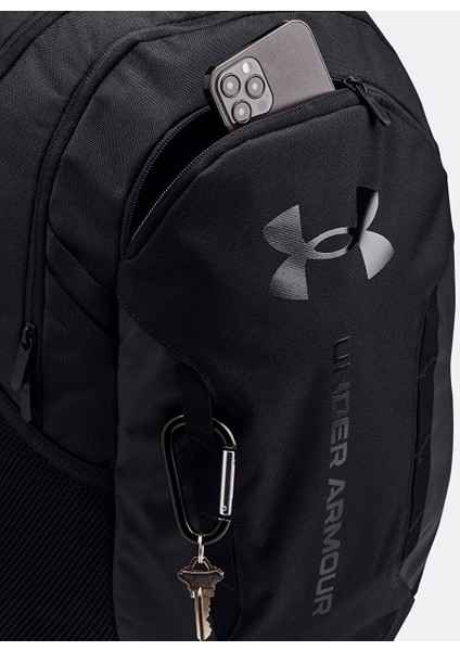 1384672-003 Ua Hustle 6.0 Backpack Siyah Unisex Sırt Çantası