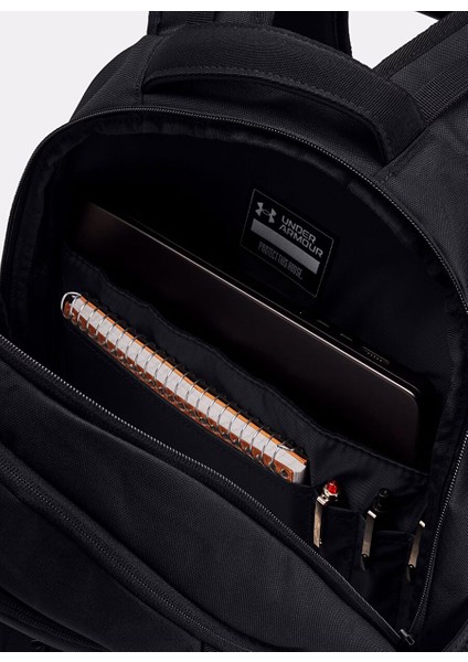 1384672-003 Ua Hustle 6.0 Backpack Siyah Unisex Sırt Çantası