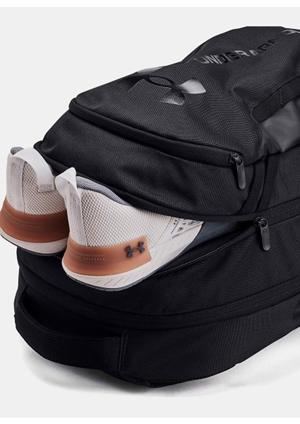 1384672-003 Ua Hustle 6.0 Backpack Siyah Unisex Sırt Çantası
