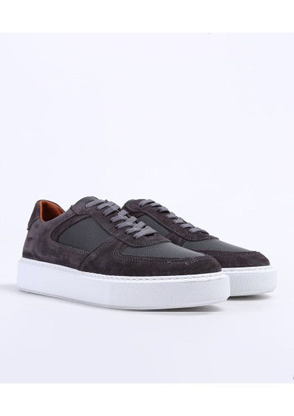 Füme Erkek Deri Sneaker TP03