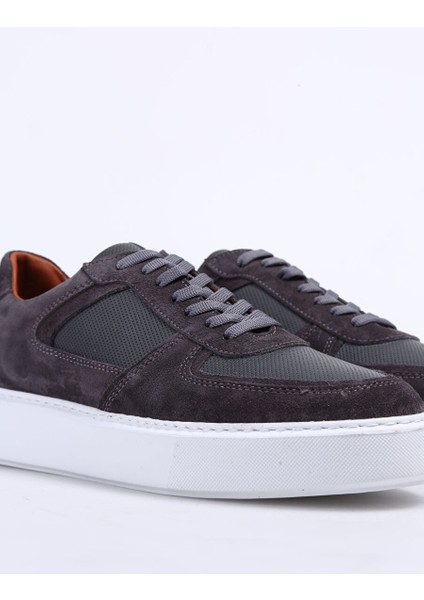 Füme Erkek Deri Sneaker TP03
