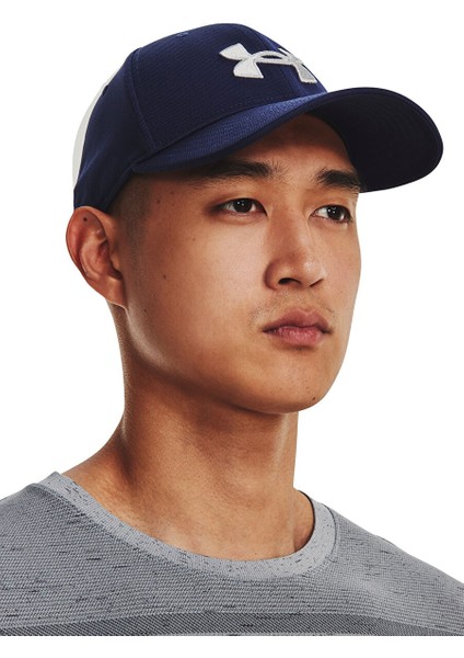 Lacivert Erkek Şapka 1376701-410 Men's Ua Blitzing Ad