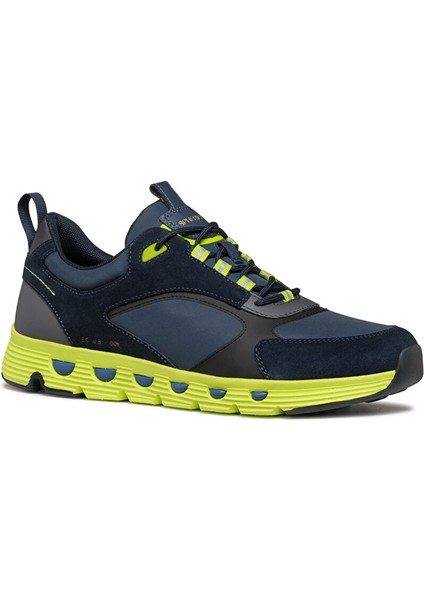 Lacivert-Sarı Erkek Sneaker