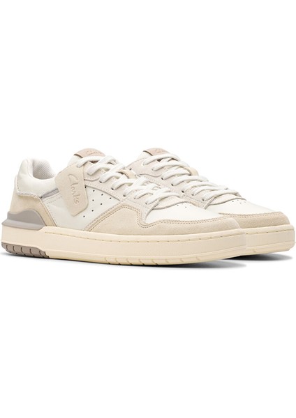 Beyaz Erkek Süet Sneaker Courtlite2 Lo fırsatları