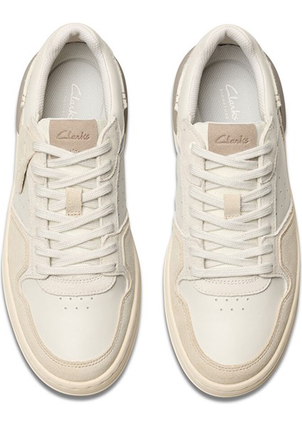 Beyaz Erkek Süet Sneaker Courtlite2 Lo indirimleri