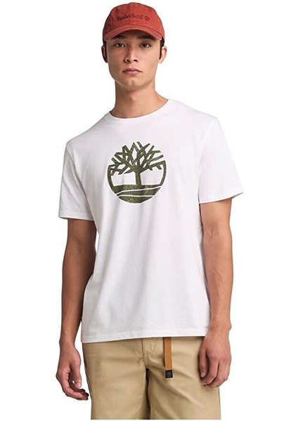 Kennebec Rıver Camo Tree Logo Short Slee Erkek Tişört TB0A6DTS1001