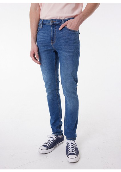 Sarı Erkek Regular Fit Denim Pantolon L736