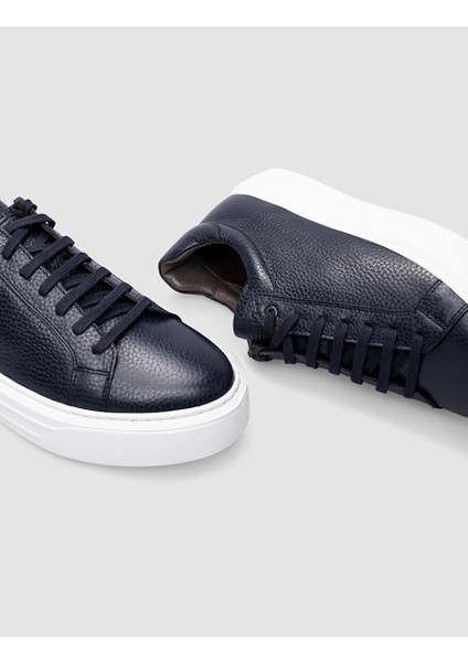 Kahverengi Erkek Deri Sneaker 117791