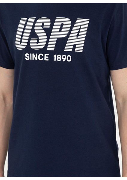 Bisiklet Yaka Lacivert Erkek T-Shirt Tever indirimleri