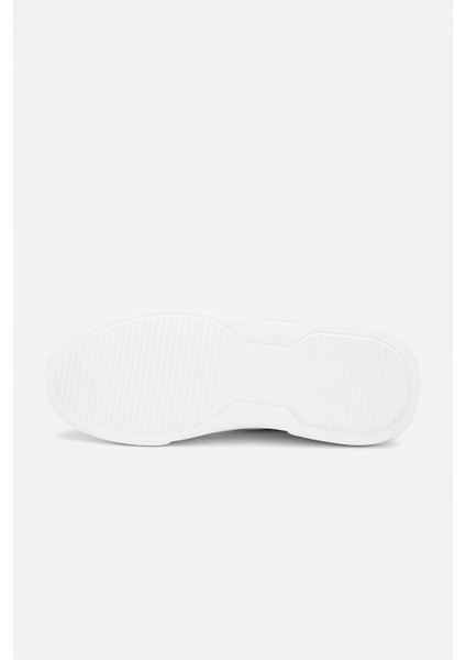 Lacivert Erkek Deri Sneaker 04 2509 Erk Ayk Y24