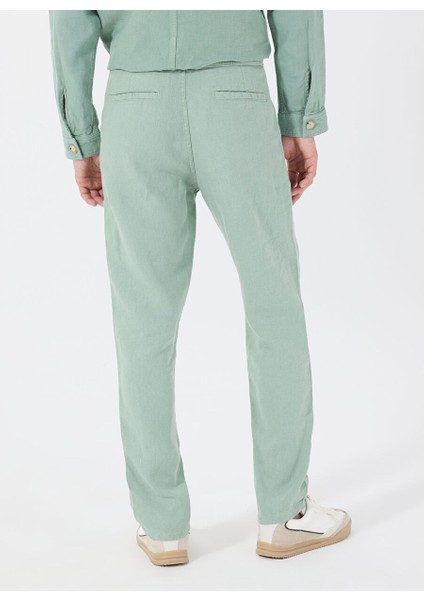 Yeşil Erkek Standart Pantolon Mr Brıckell Pants