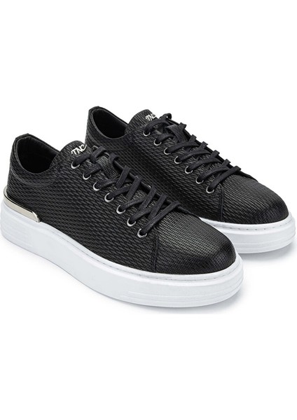 Erkek Hakiki Deri Siyah Sneakers & Spor Ayakkabı modelleri