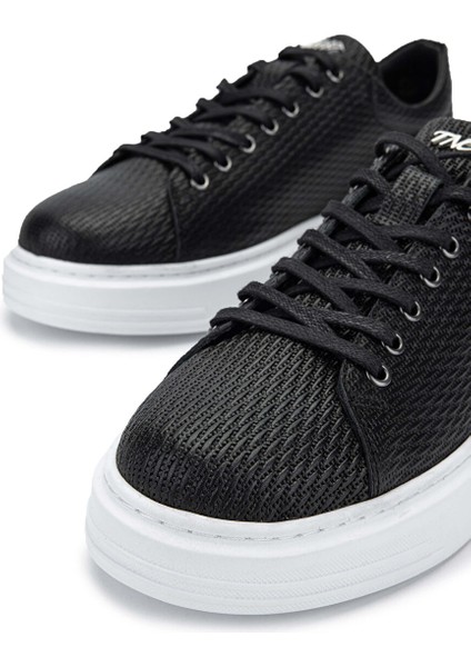 Erkek Hakiki Deri Siyah Sneakers & Spor Ayakkabı indirimleri