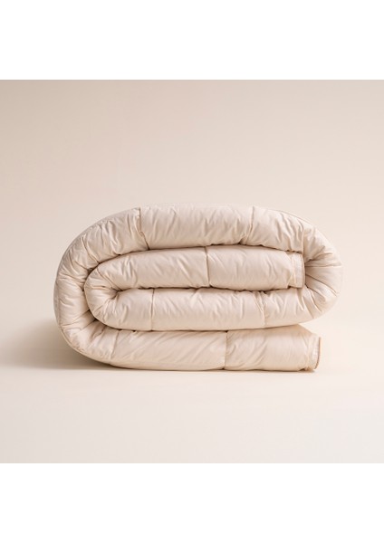 10,5 Tog %100 İngiliz Yünü Dolgulu Tek kişilik Yorgan - Wooly Pure Serisi